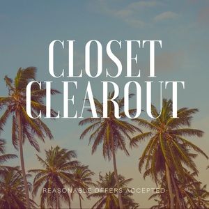 Closet Clear-out!!